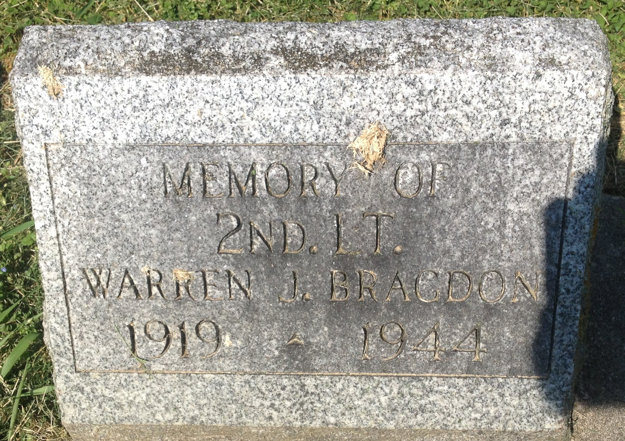 Crew photo: Bragdon, mission 179, 29 Jul 1944 (351st Bomb Group Association)