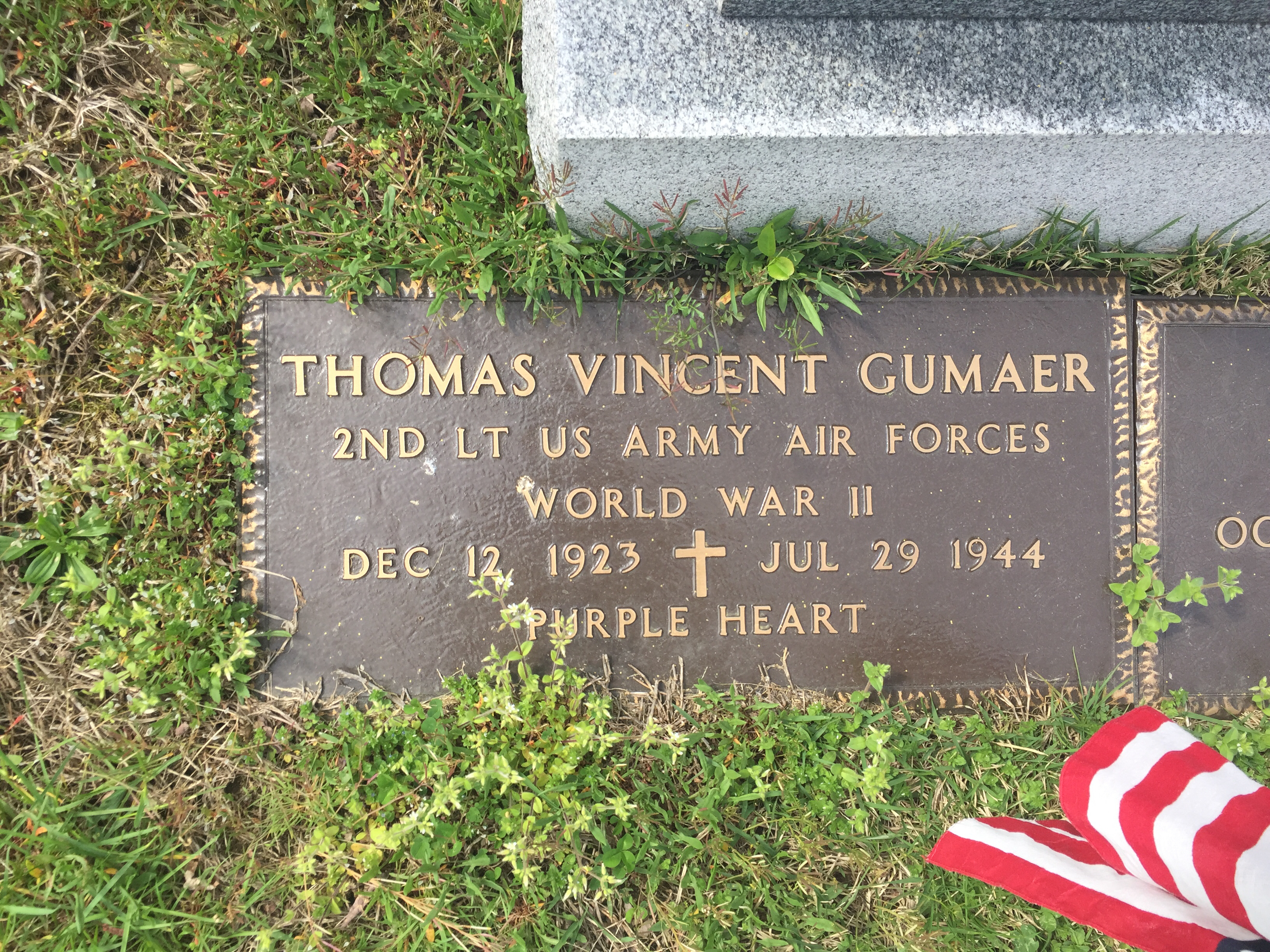 Crew photo: Gumaer, mission 179, 29 Jul 1944 (351st Bomb Group Association)