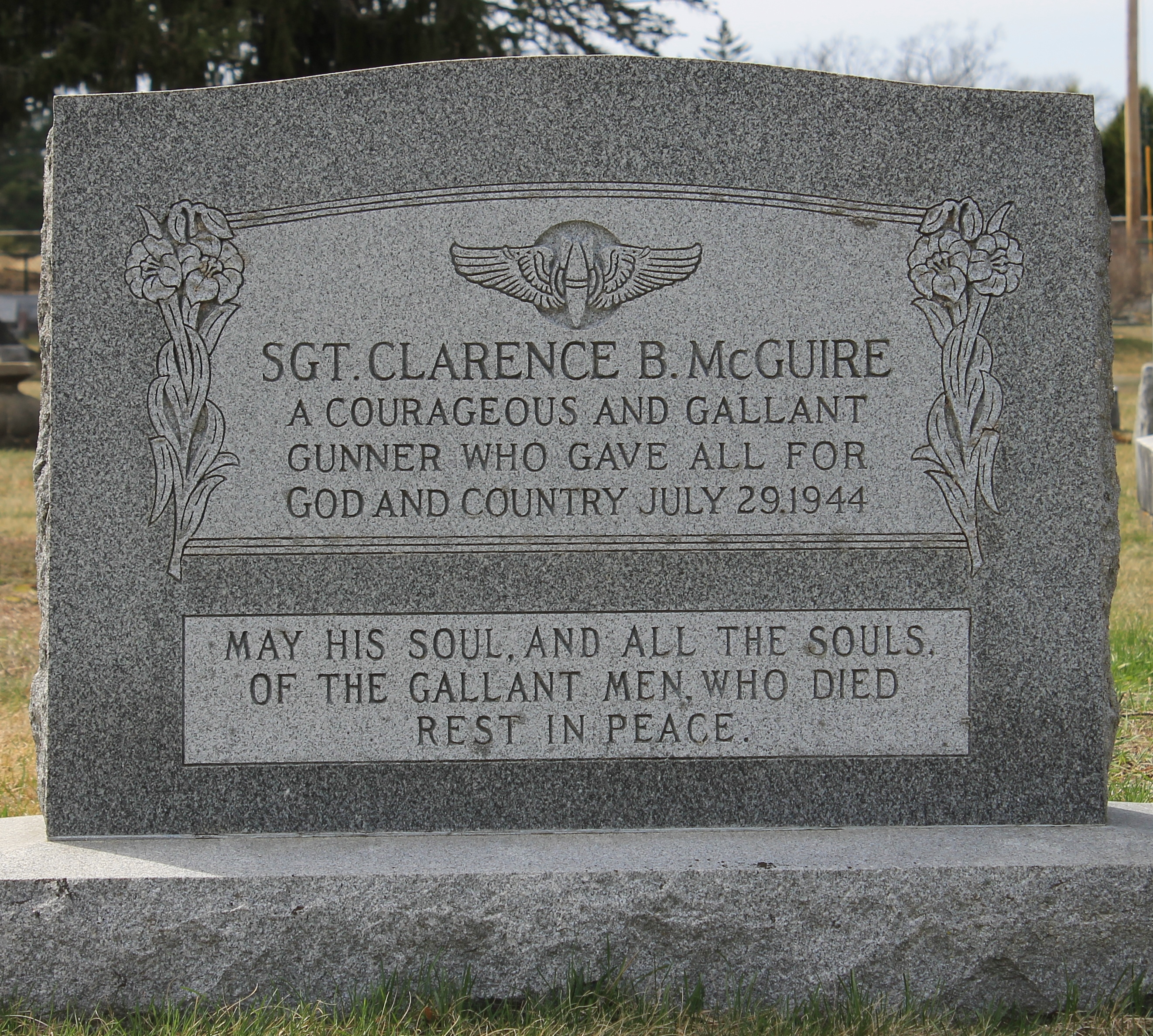Crew photo: McGuire, mission 179, 29 Jul 1944 (351st Bomb Group Association)